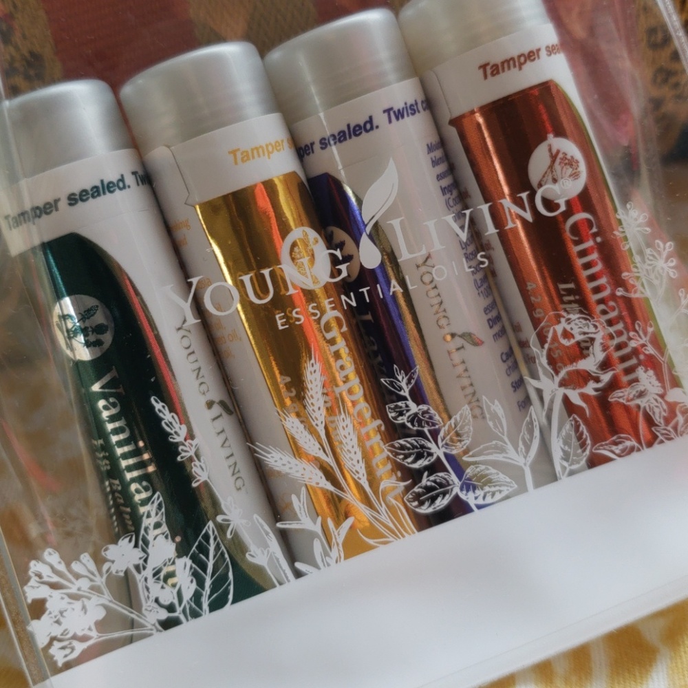 Youngliving essential oil lip balm chapstick